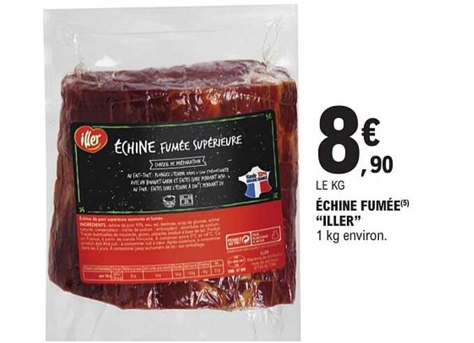 ÉCHINE FUMÉE SUPÉRIEURE