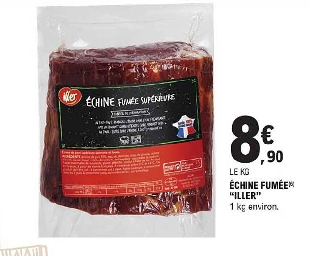 ÉCHINE FUMÉE SUPÉRIEURE