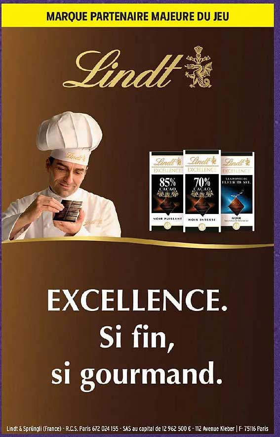 EXCELLENCE. Si fin, si gourmand.