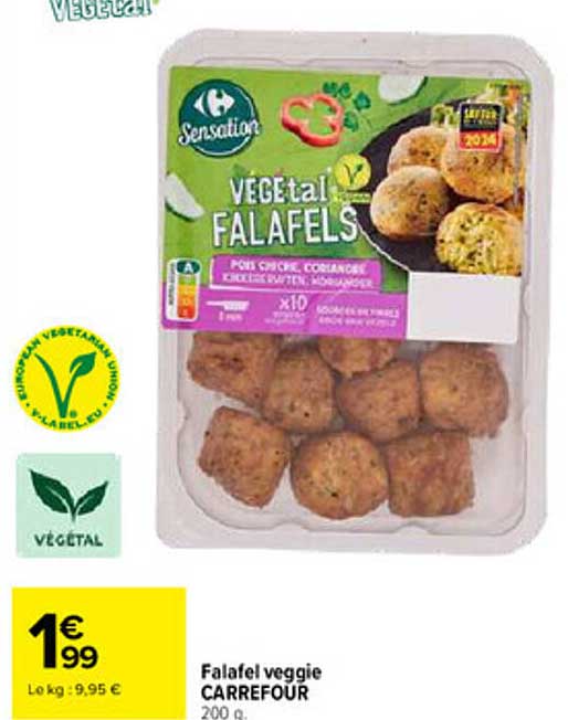 Falafel veggie CARREFOUR