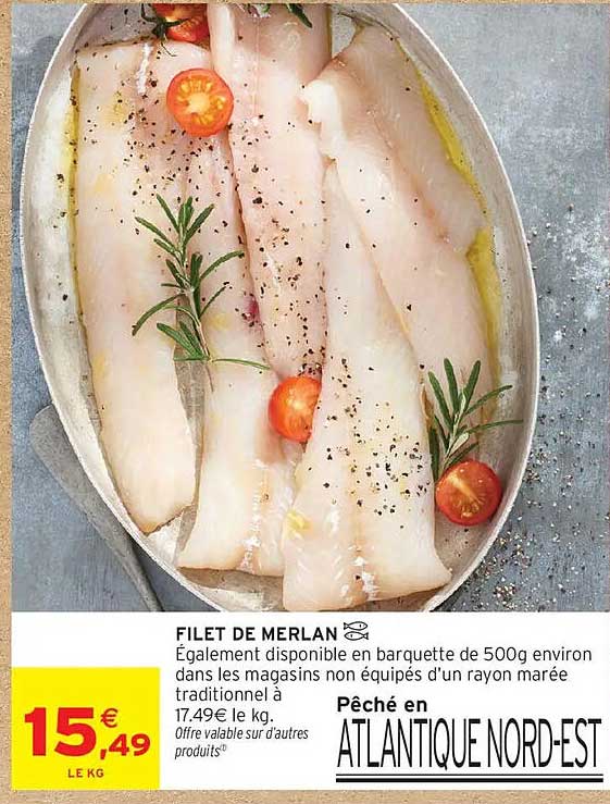 FILET DE MERLAN
