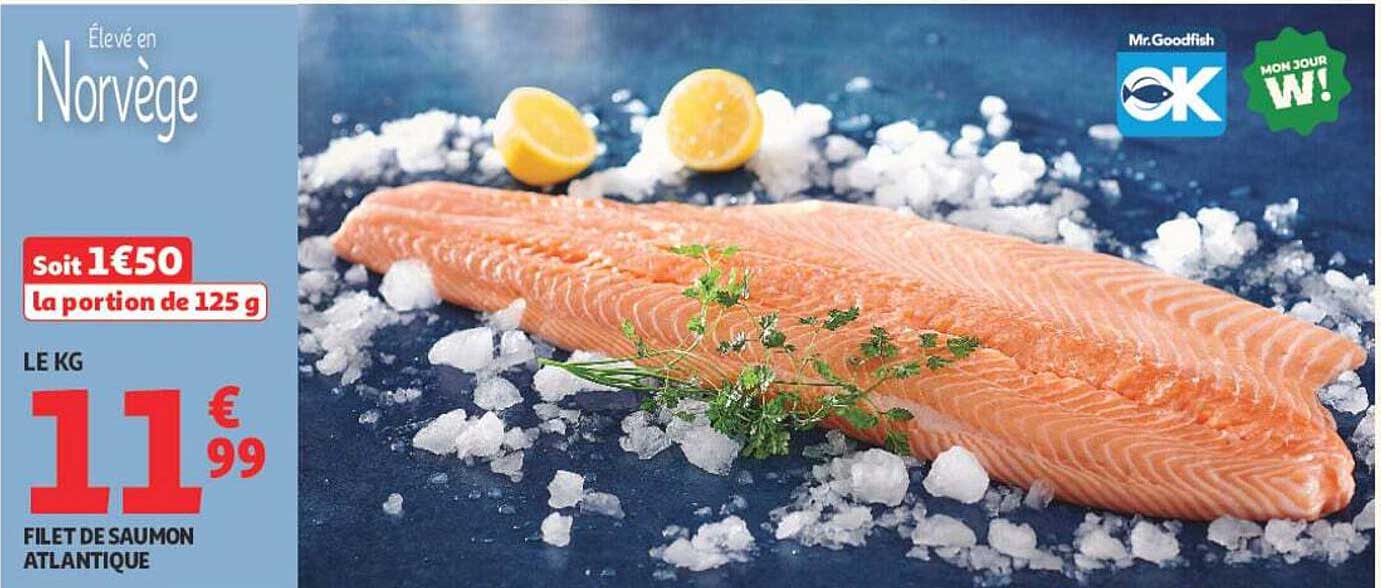 FILET DE SAUMON ATLANTIQUE