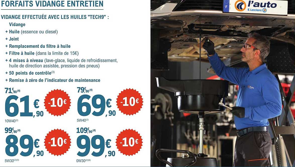 FORFAITS VIDANGE ENTRETIEN
