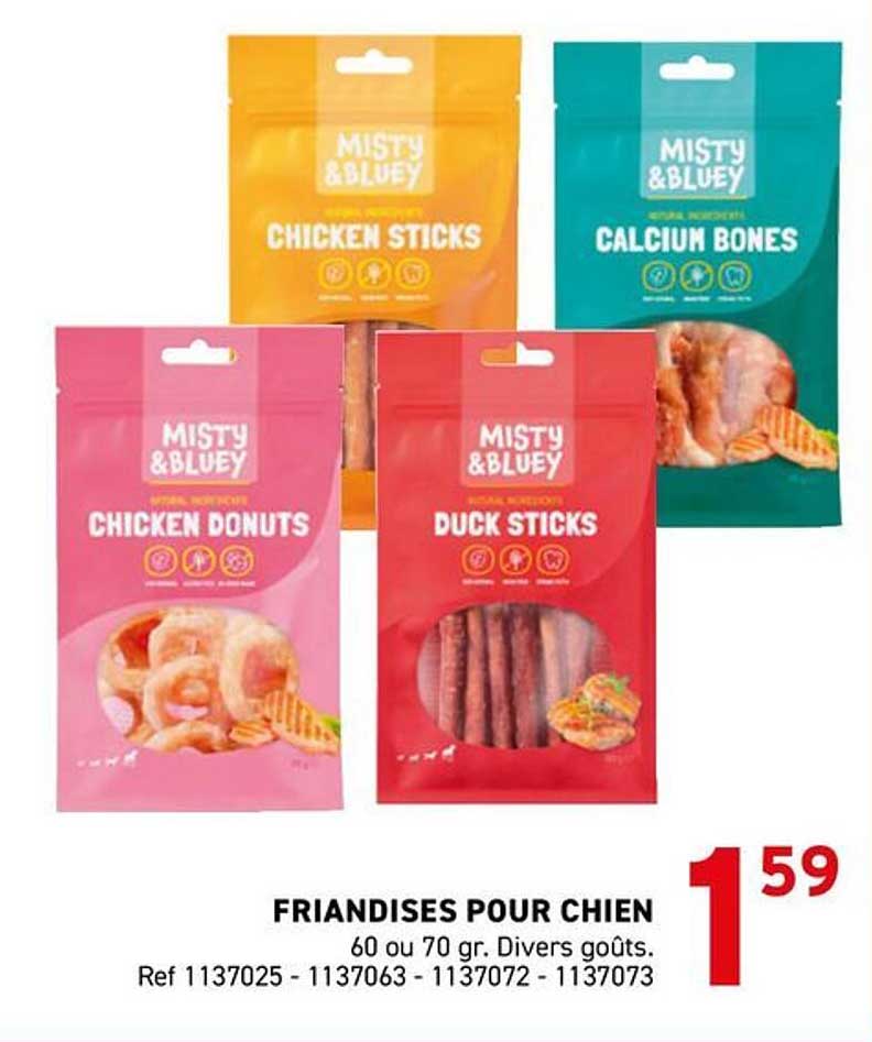 FRIANDISES POUR CHIEN