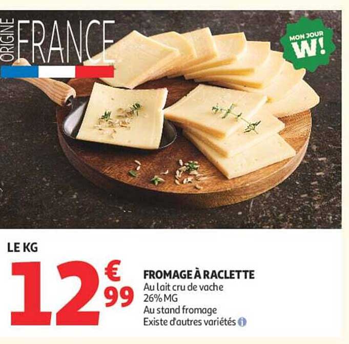FROMAGE À RACLETTE
