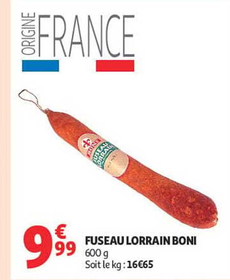 FUSEAU LORRAIN BONI 600 g