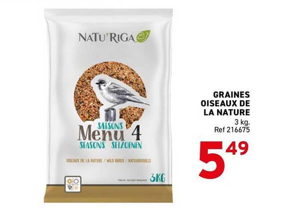 GRAINES OISEAUX DE LA NATURE