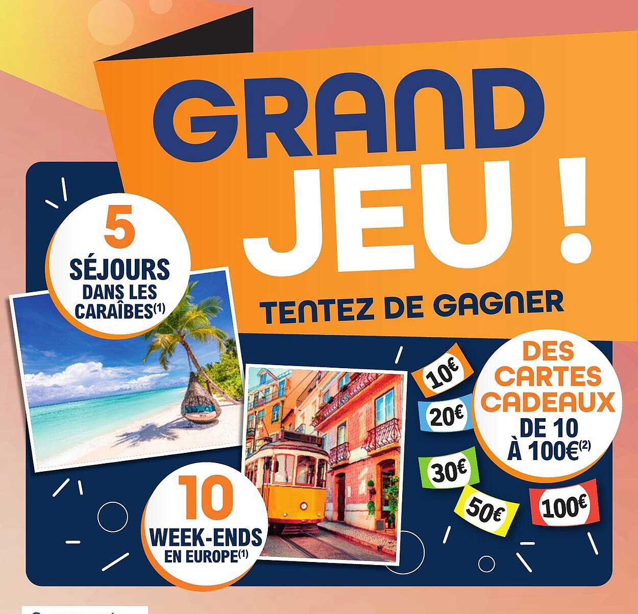 GRAND JEU ! TENTEZ DE GAGNER
