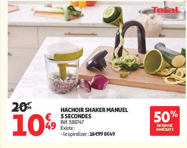 HACHOIR SHAKER MANUEL 5 SECONDES