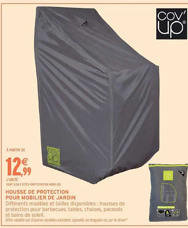 HOUSSE DE PROTECTION POUR MOBILIER DE JARDIN