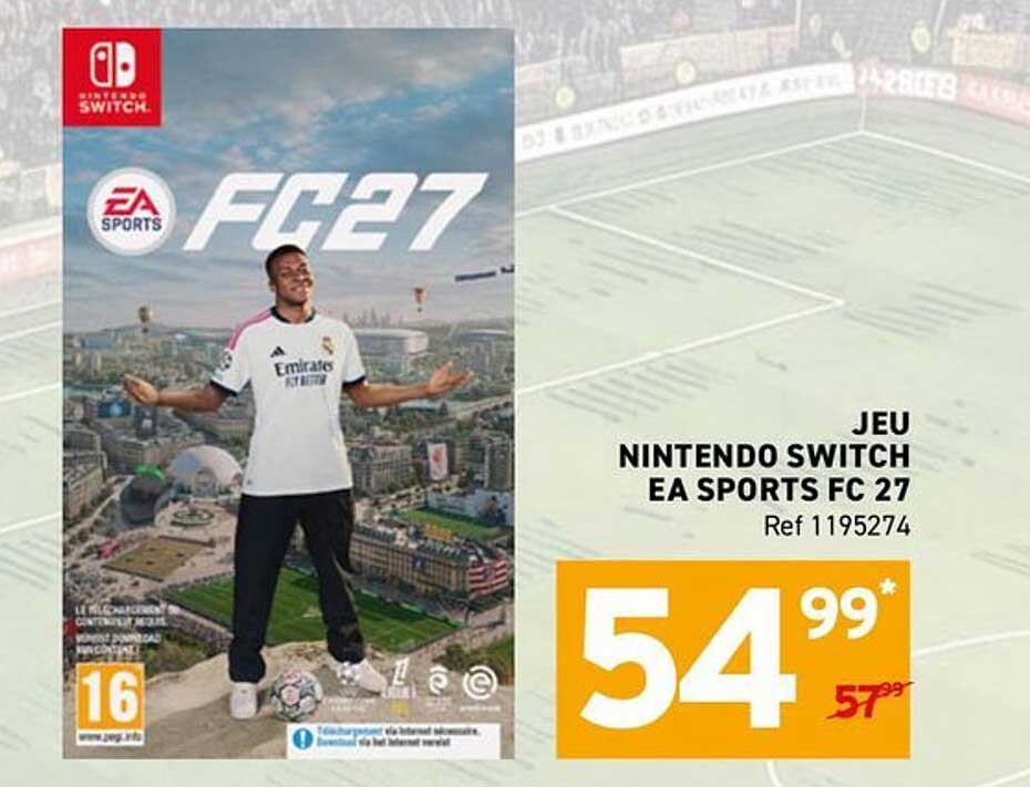 JEU NINTENDO SWITCH EA SPORTS FC 27