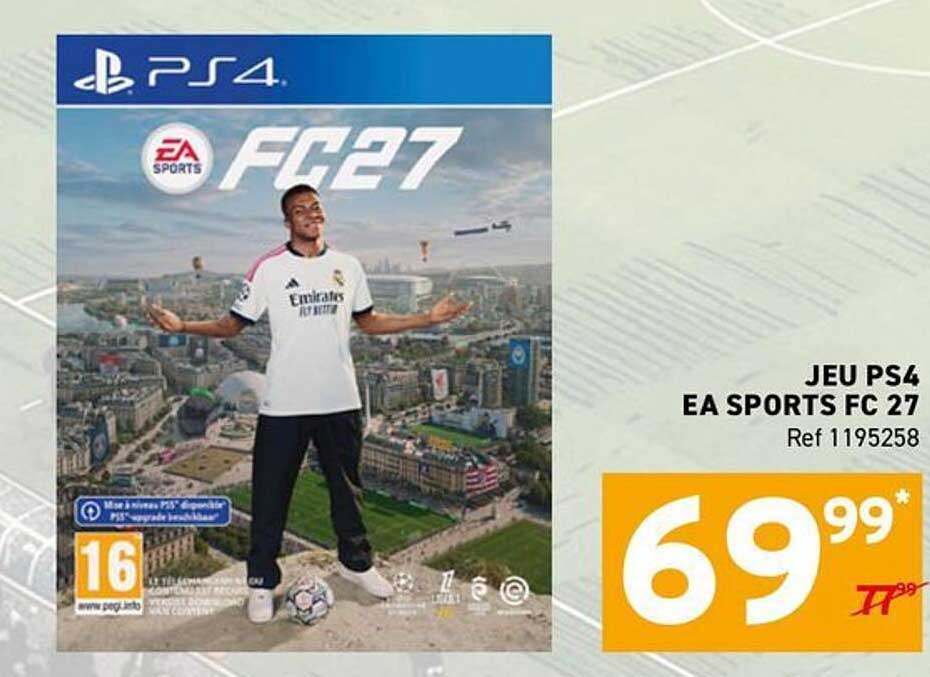 JEU PS4 EA SPORTS FC 27