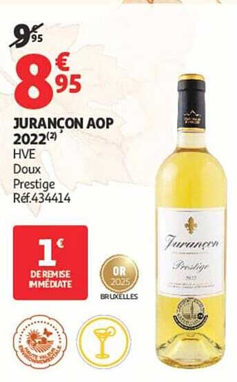 JURANCON AOP 2022(2) HVE Doux Prestige Réf.434414