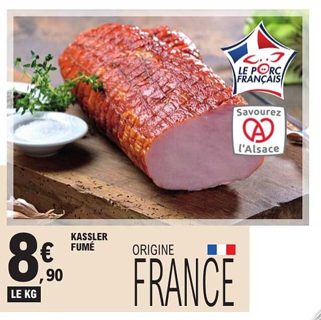KASSLER FUMÉ ORIGINE FRANCE