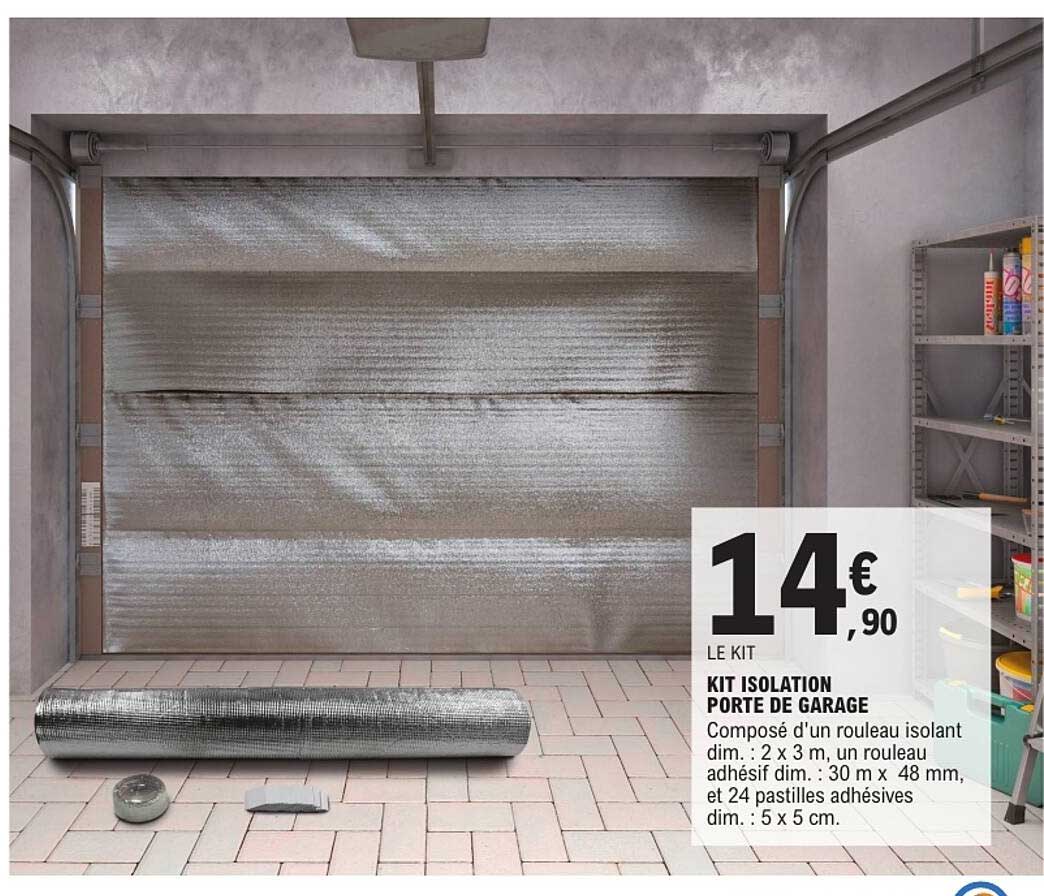 KIT ISOLATION PORTE DE GARAGE