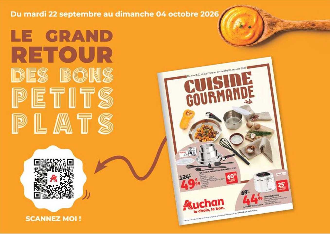 LE GRAND RETOUR DES BONS PETITS PLATS