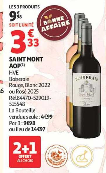 LES 3 PRODUITS