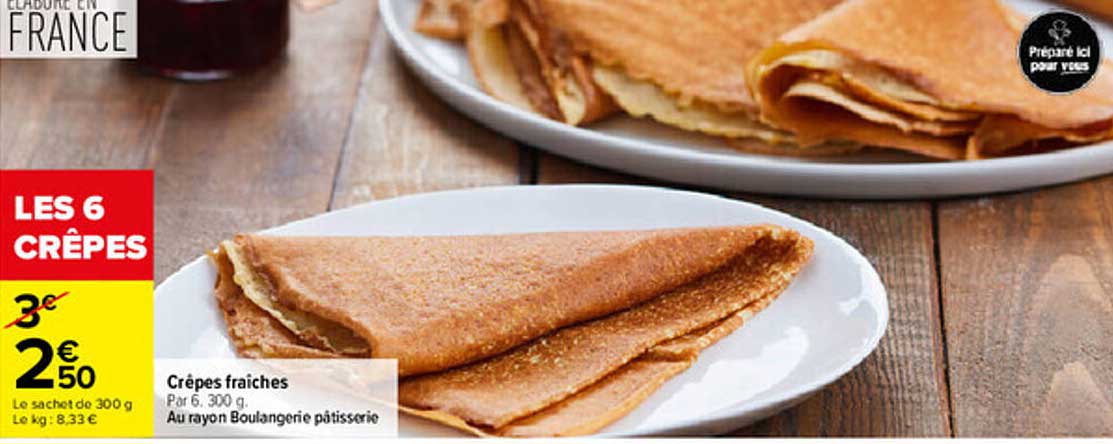 LES 6 CRÊPES