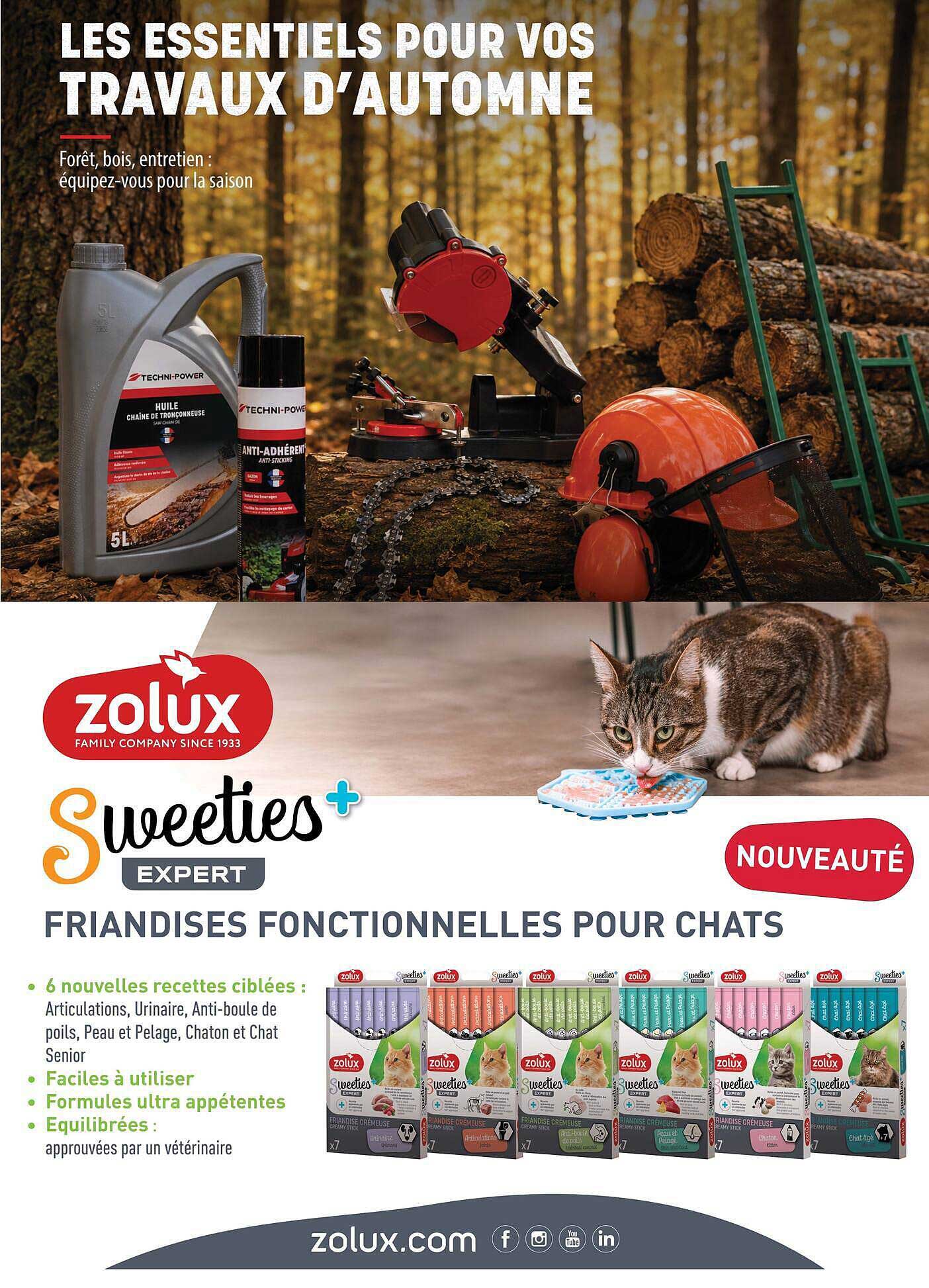 LES ESSENTIELS POUR VOS TRAVAUX D’AUTOMNE