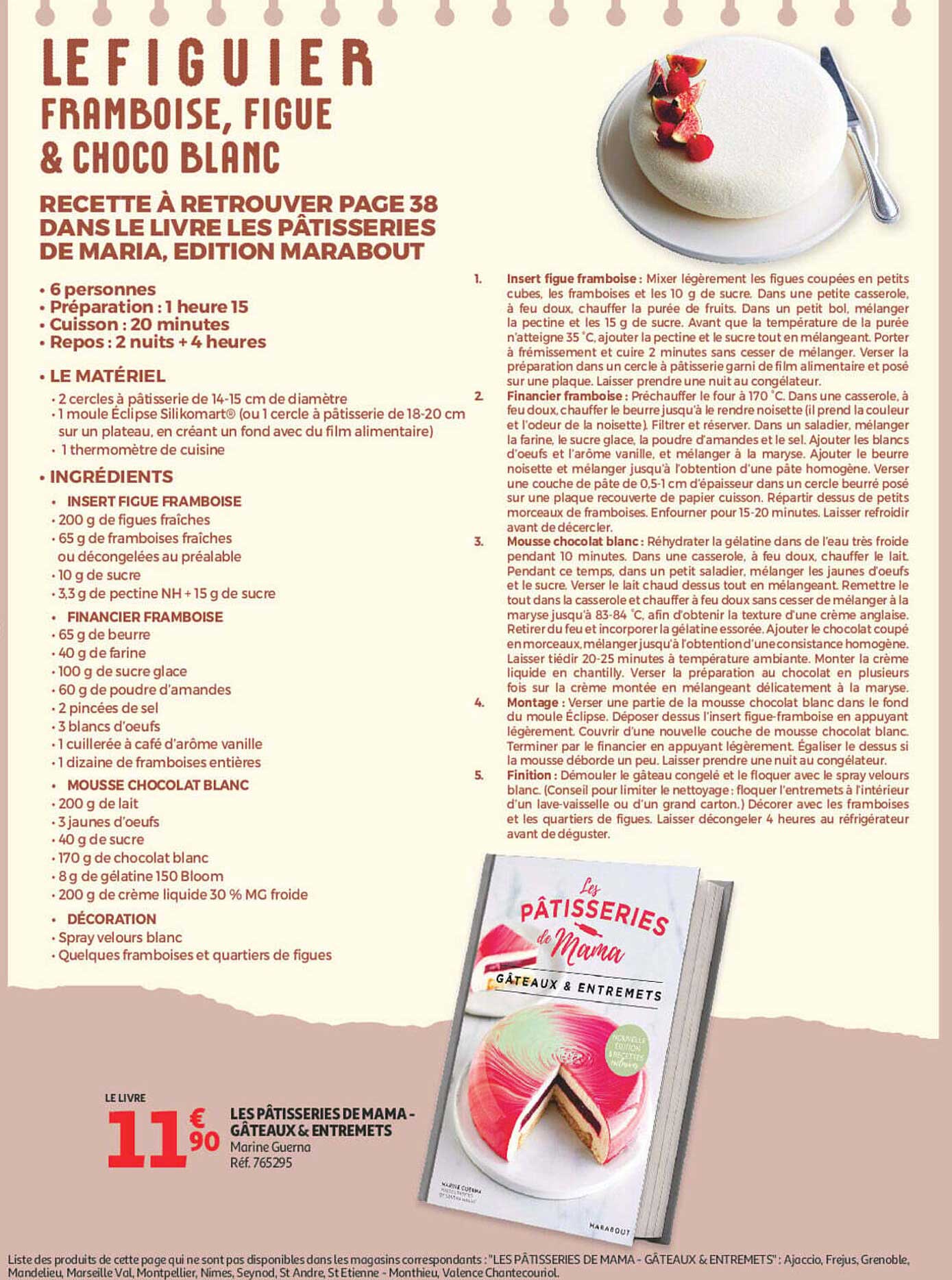 LES PÂTISSERIES DE MAMA - GÂTEAUX & ENTREMETS