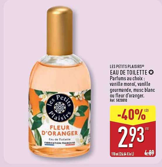 LES PETITS PLAISIRS* EAU DE TOILETTE