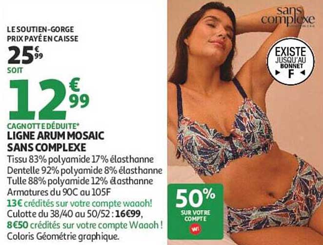 LIGNE ARUM MOSAIC SANS COMPLEXE