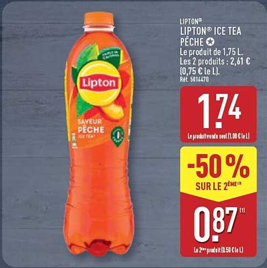 LIPTON ICE TEA PÊCHE