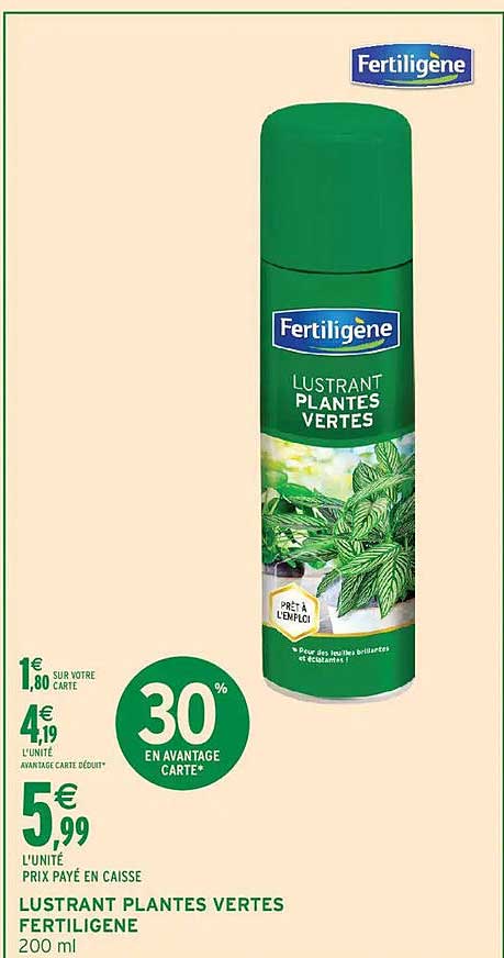 LUSTRANT PLANTES VERTES FERTILIGENE 200 ml