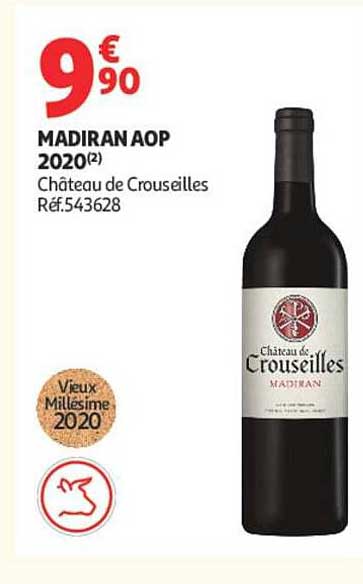 MADIRAN AOP 2020(2) Château de Crouseilles Réf.543628