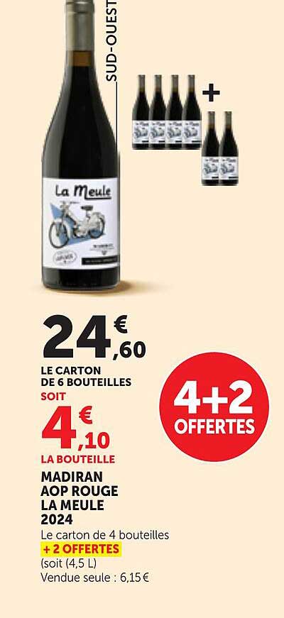 MADIRAN AOP ROUGE LA MEULE 2024