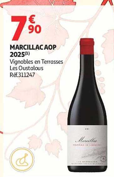 MARCILLAC AOP 2025(1) Vignobles en Terrasses Les Oustalous Réf.311247