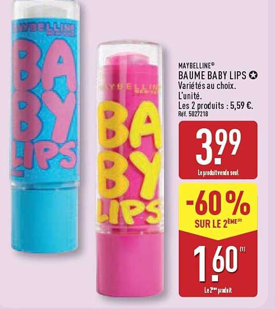 MAYBELLINE BAUME BABY LIPS