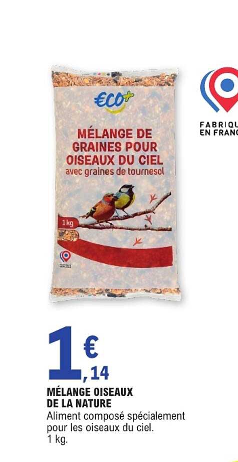 MÉLANGE OISEAUX DE LA NATURE