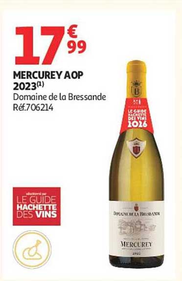 MERCUREY AOP 2023(1) Domaine de la Bressande Réf.706214
