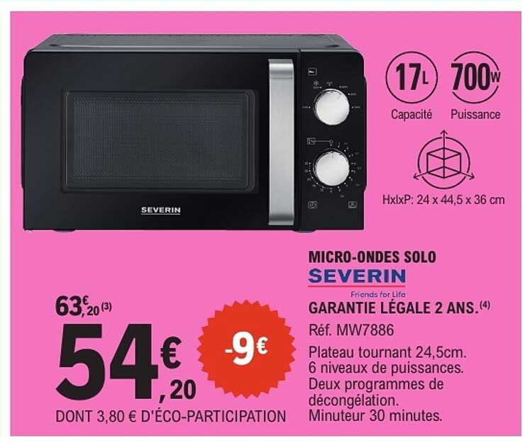 MICRO-ONDES SOLO SEVERIN