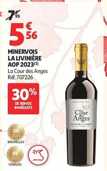 MINERVOIS LA LIVINIÈRE AOP 2023(1) La Cour des Anges Réf. 707226