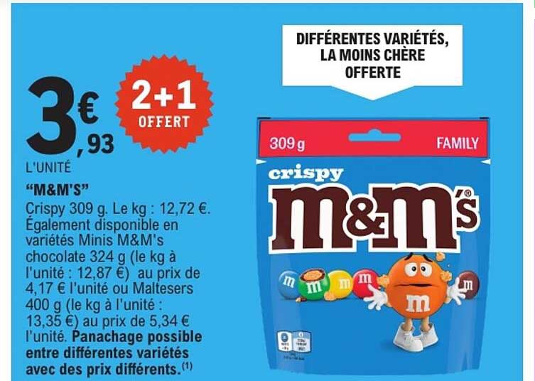 M&M’s Crispy 309 g