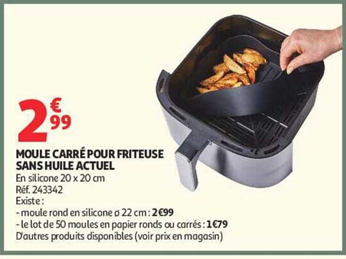 MOULE CARRÉ POUR FRITEUSE SANS HUILE ACTUEL