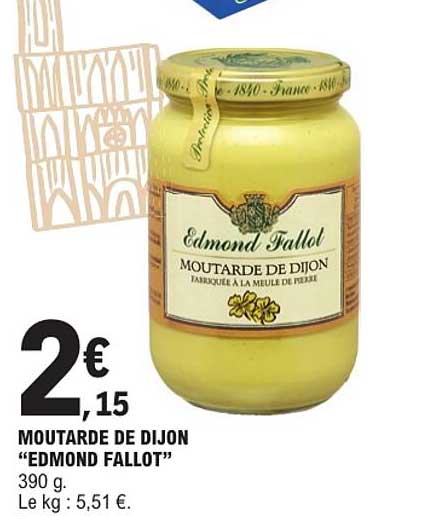 MOUTARDE DE DIJON “EDMOND FALLOT”
