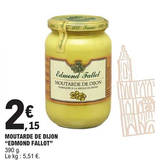 MOUTARDE DE DIJON “EDMOND FALLOT”