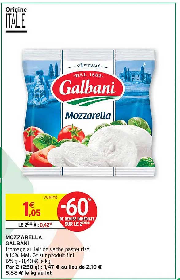 MOZZARELLA GALBANI