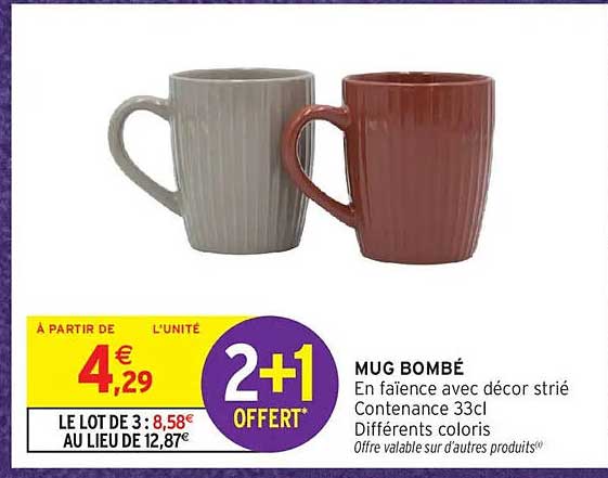 MUG BOMBÉ