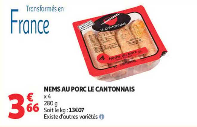 NEMS AU PORC LE CANTONNAIS