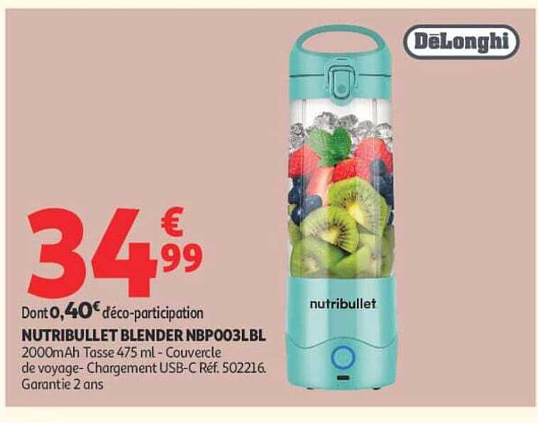 NUTRIBULLET BLENDER NBP003LBL