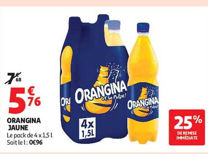 ORANGINA JAUNE