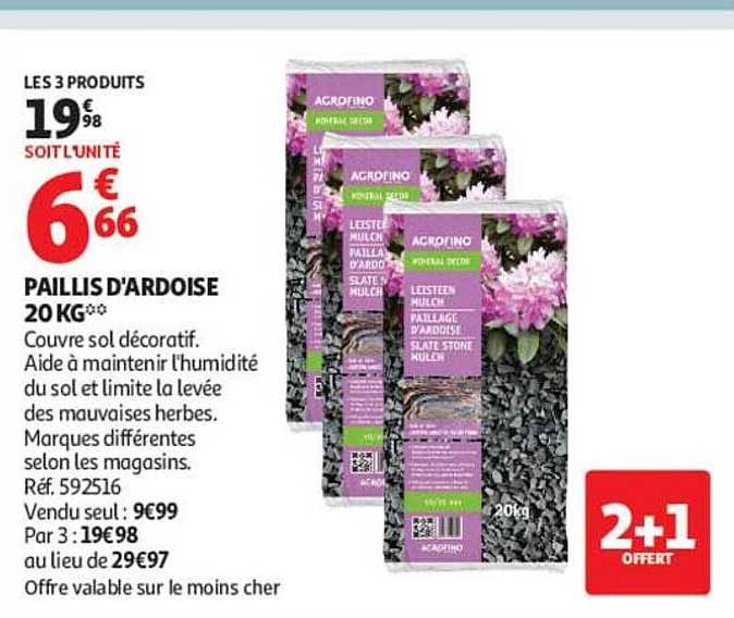 PAILLIS D'ARDOISE 20 KG**