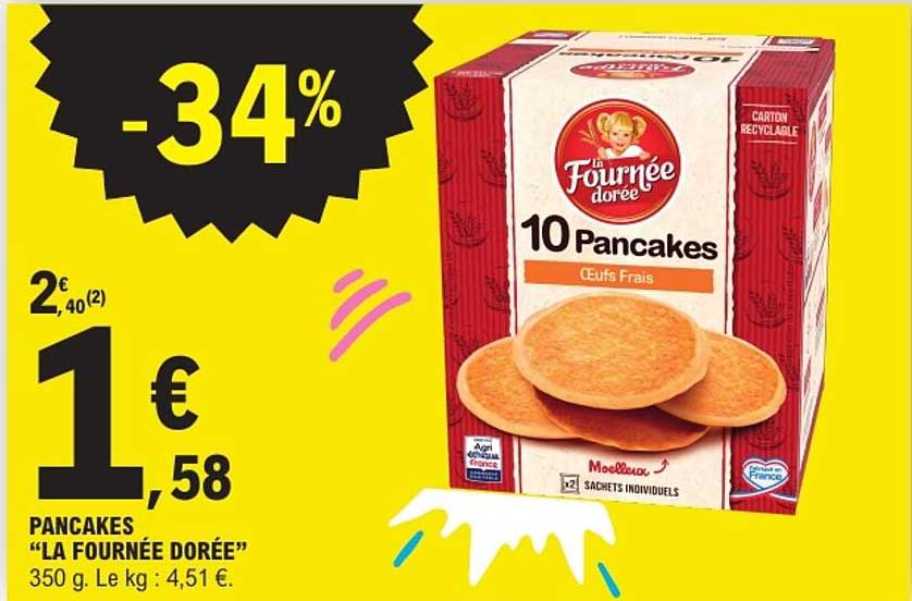 PANCAKES “LA FOURNÉE DORÉE”