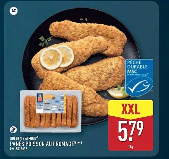 PÂNÉS POISSON AU FROMAGE(A)**