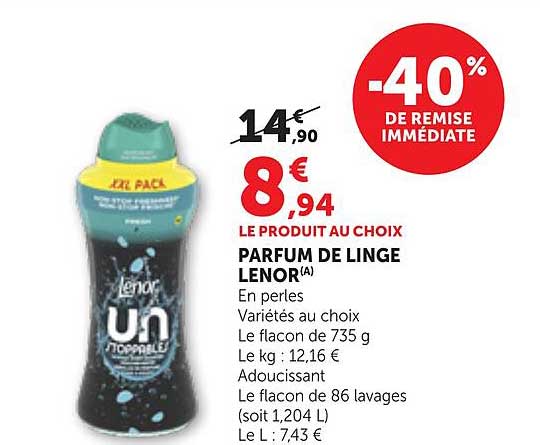 PARFUM DE LINGE LENOR(A)