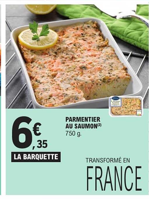 PARMENTIER AU SAUMON(2) 750 g.